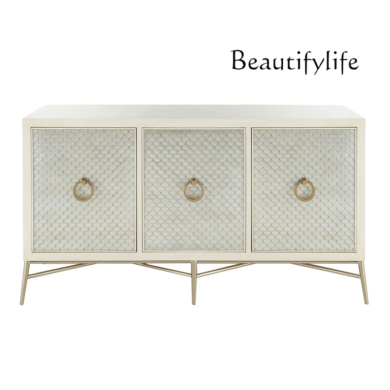 

Nordic American European-style entrance locker integrated foyer cabinet living room modern simple decorative cabinet