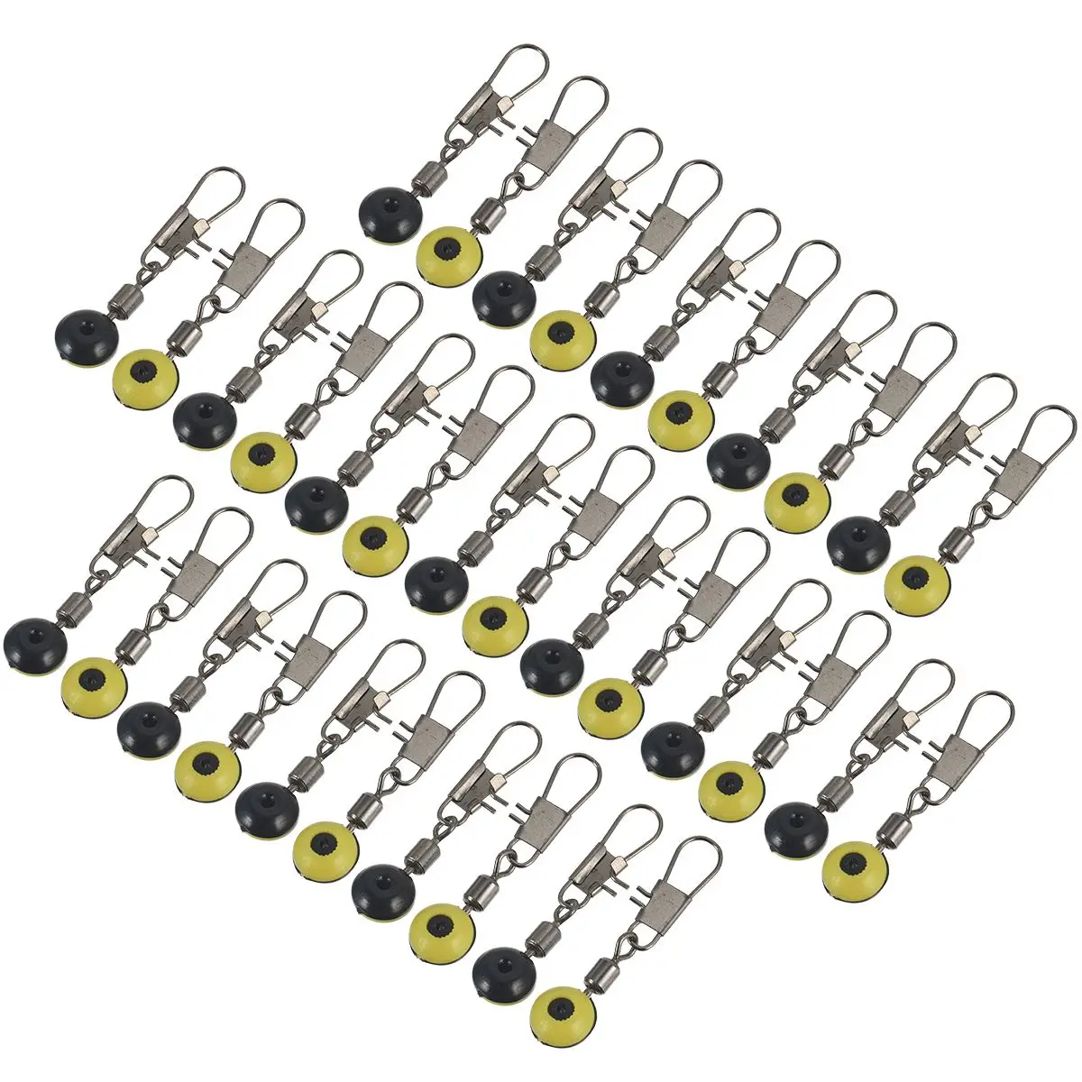 

100 Pcs Stainless Steel Fishing Sliders Durable Anti Corrosion Wide Angle Connector Perfect for Deep Fast Water
