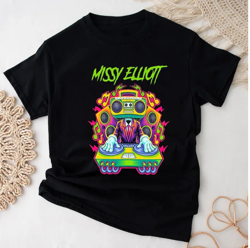 

Hot Missy Elliott Tour 2024 T Shirt Music