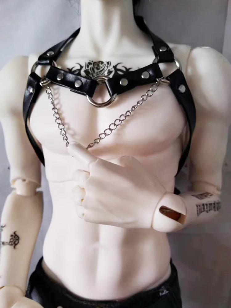 A017 children handmade toy uncle ID75 uf75 BJD Doll Accessoriess shoulder bust chaine Binding strap 1pcs
