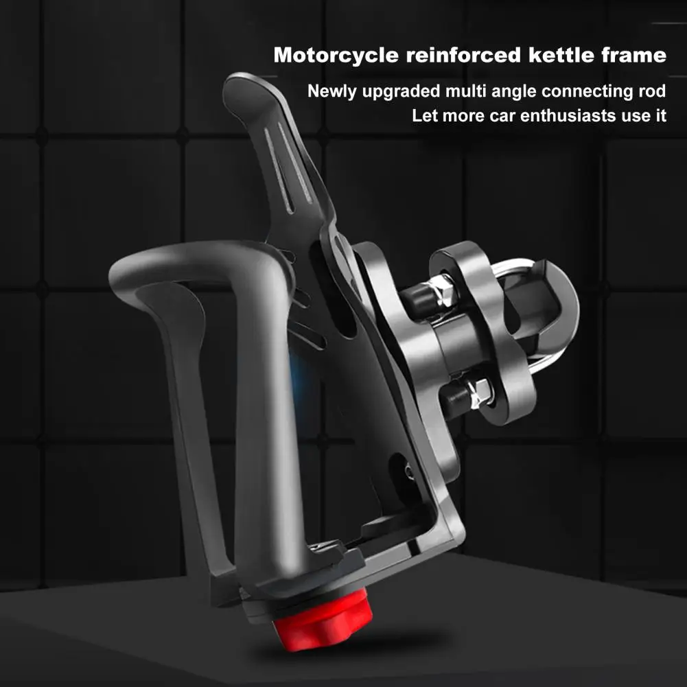 

Mtb Bicycle Water Bottle Holder Adjustable Bicycle Water Bottle Holder with Rearview Mirror Mount Ideal for Motorcycle Mtb