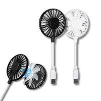 Portable USB Mini Fan with Adjustable Neck, Quiet Personal Cooling for Office, Camping, Laptop & Power Bank