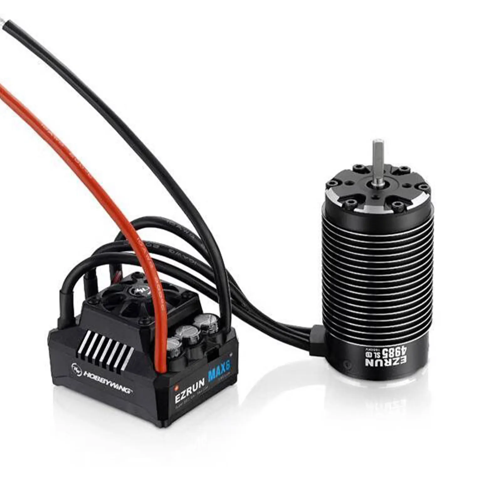 MAX6 + 4985SL 1650KV Bürstenloser Motor Combo Set Wasserdicht COMBO MAX6 4985SL 1650KV für 1/6 1/7 Flat Road Short Truck RC Auto
