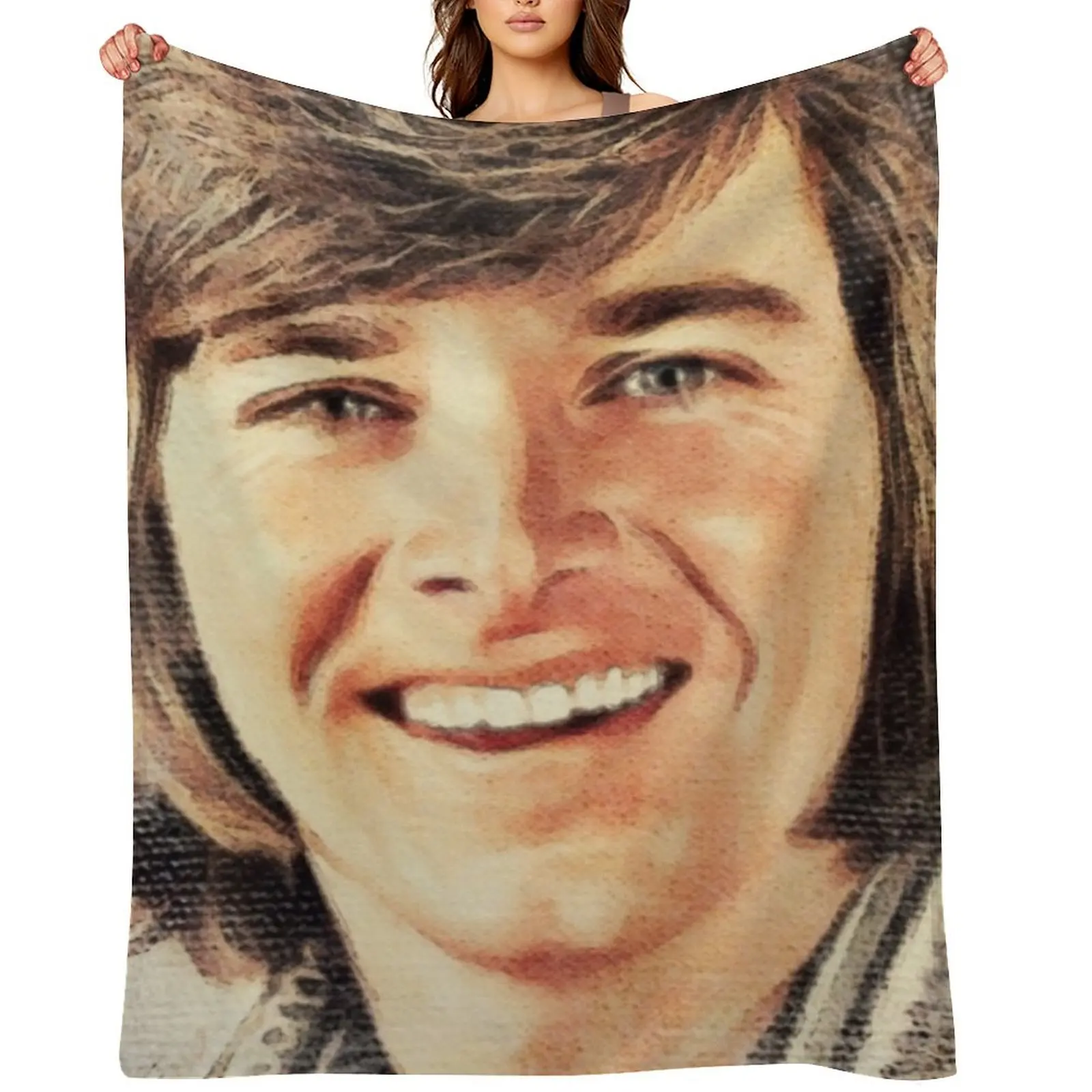 

Bobby Sherman, Music Legend Throw Blanket Kid'S Decorative Beds for babies cosplay anime Blankets
