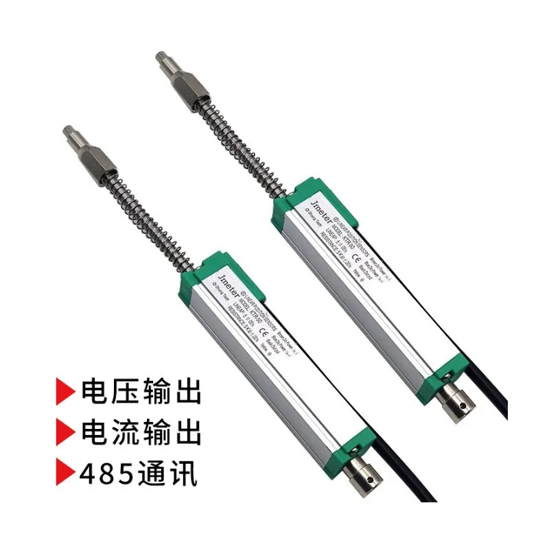 Loook Store Mini Pull Rod Electronic Ruler KTR 10-200mm Spring Automatic Reset Linear Displacement Sensor with Rebound Function