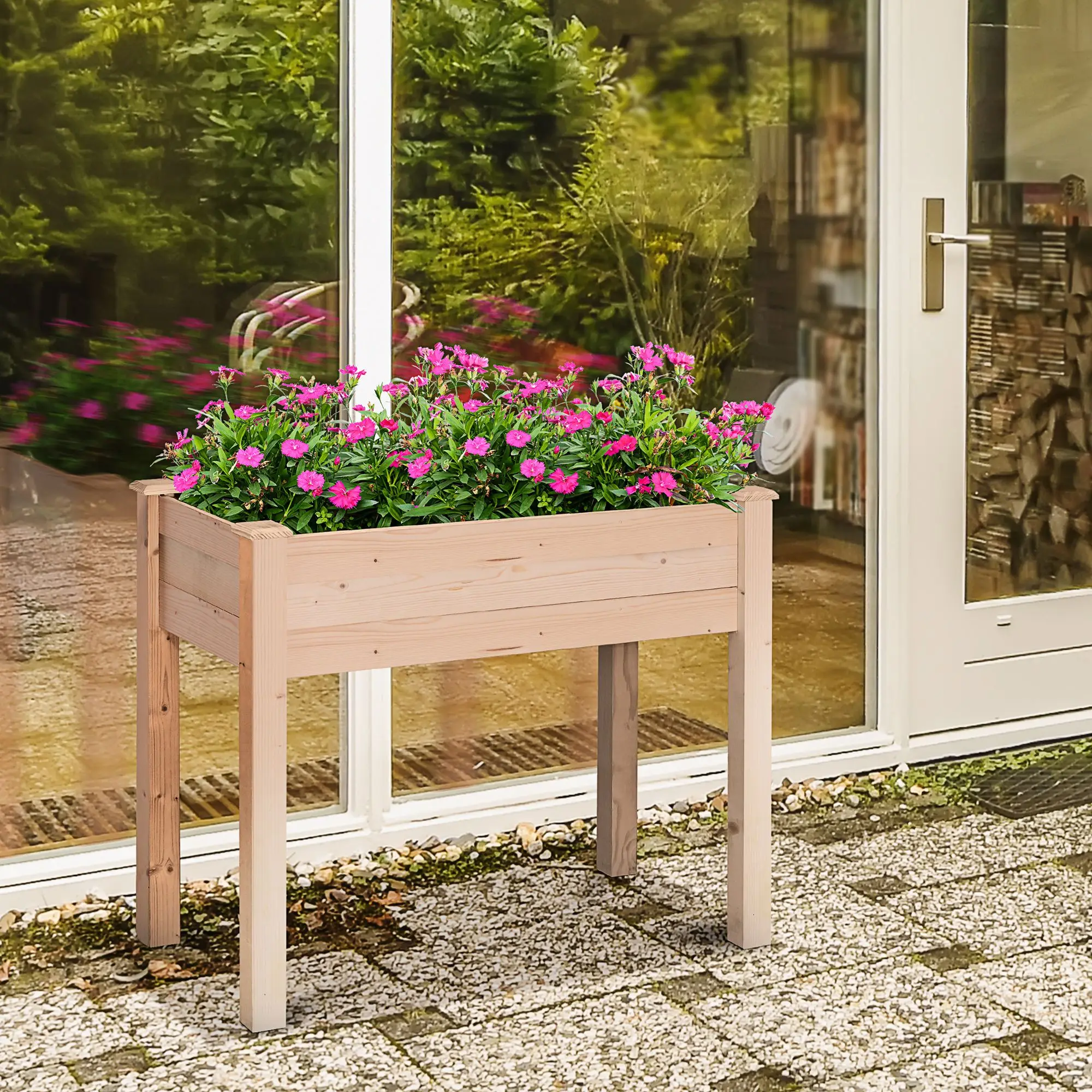 Raised Garden Bed with Legs, 34