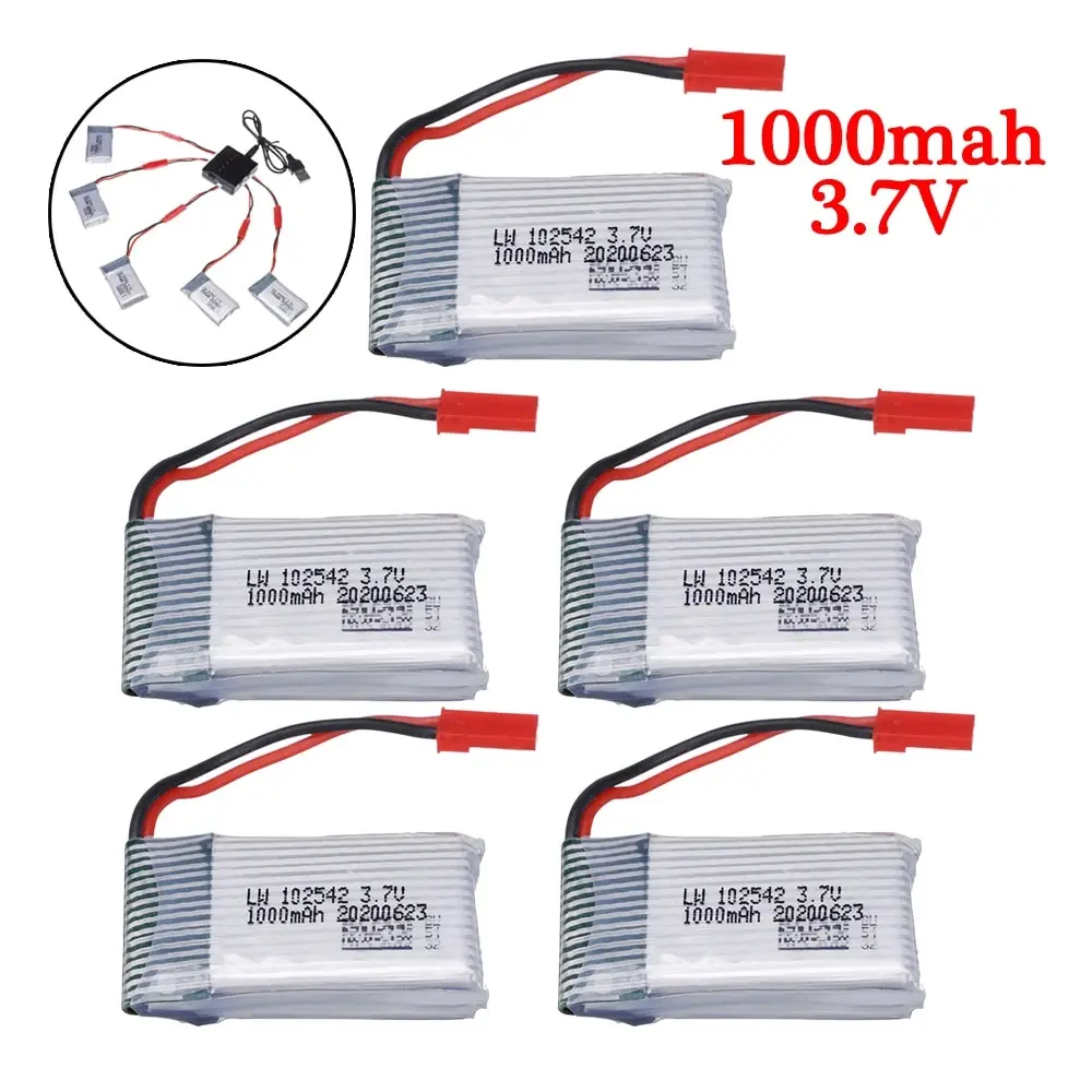 3.7V 1000mAh 25c bateria Lipo 952540 dla HQ898B H11D H11C H11C t11wh T64 T04 T05 F28 F29 T56 T57 RC Qaudcopter Drone części zamienne 3.7V