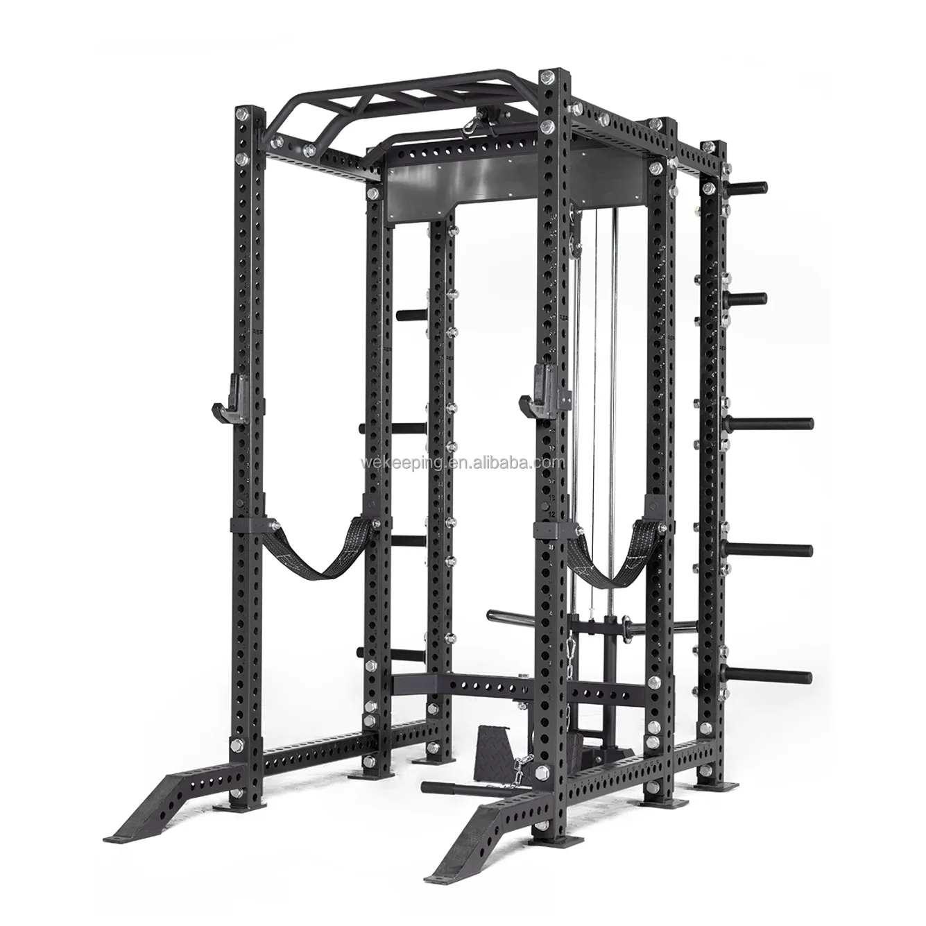 Gym equipment PR-5000v2 Comprehensive Fitness Cross Training 3x3 power rack multi squat power rack cage