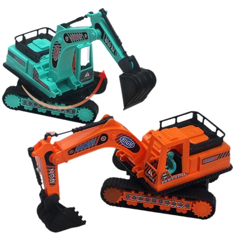 

Children Boys Toy Inertia Car Simulation Large Engineering Car Excavator Toy Model Kids Puzzle Toy Pull Back Car Interactive Toy