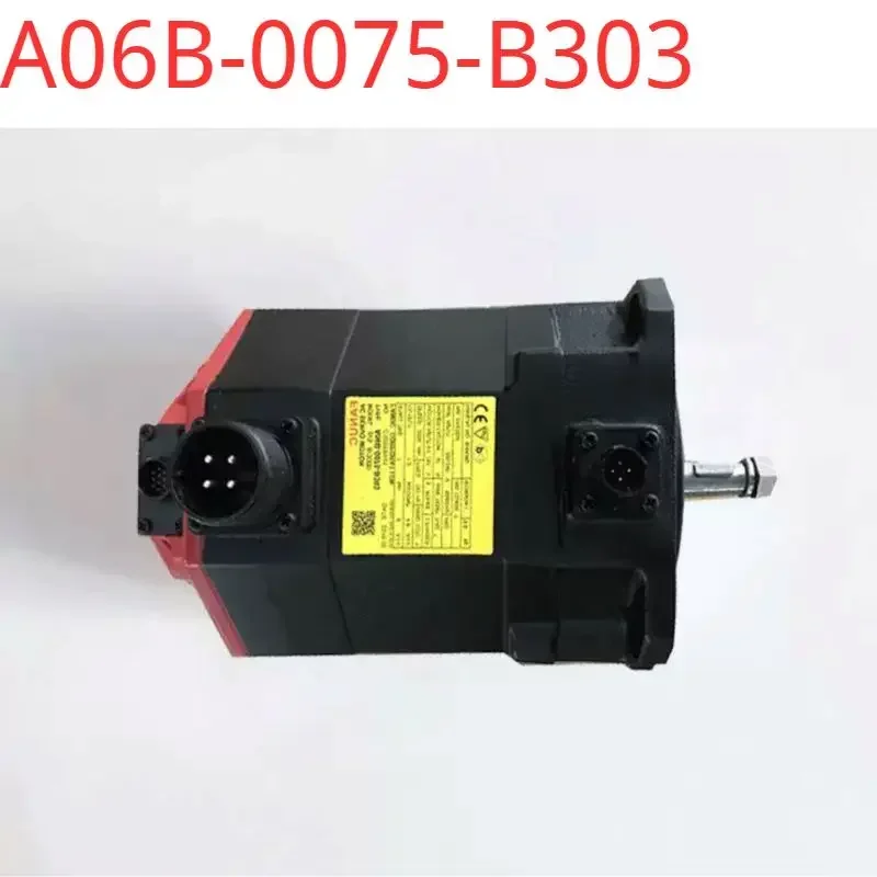 A06B-0075-B303 Second-hand tested ok    servo motorin good Condition