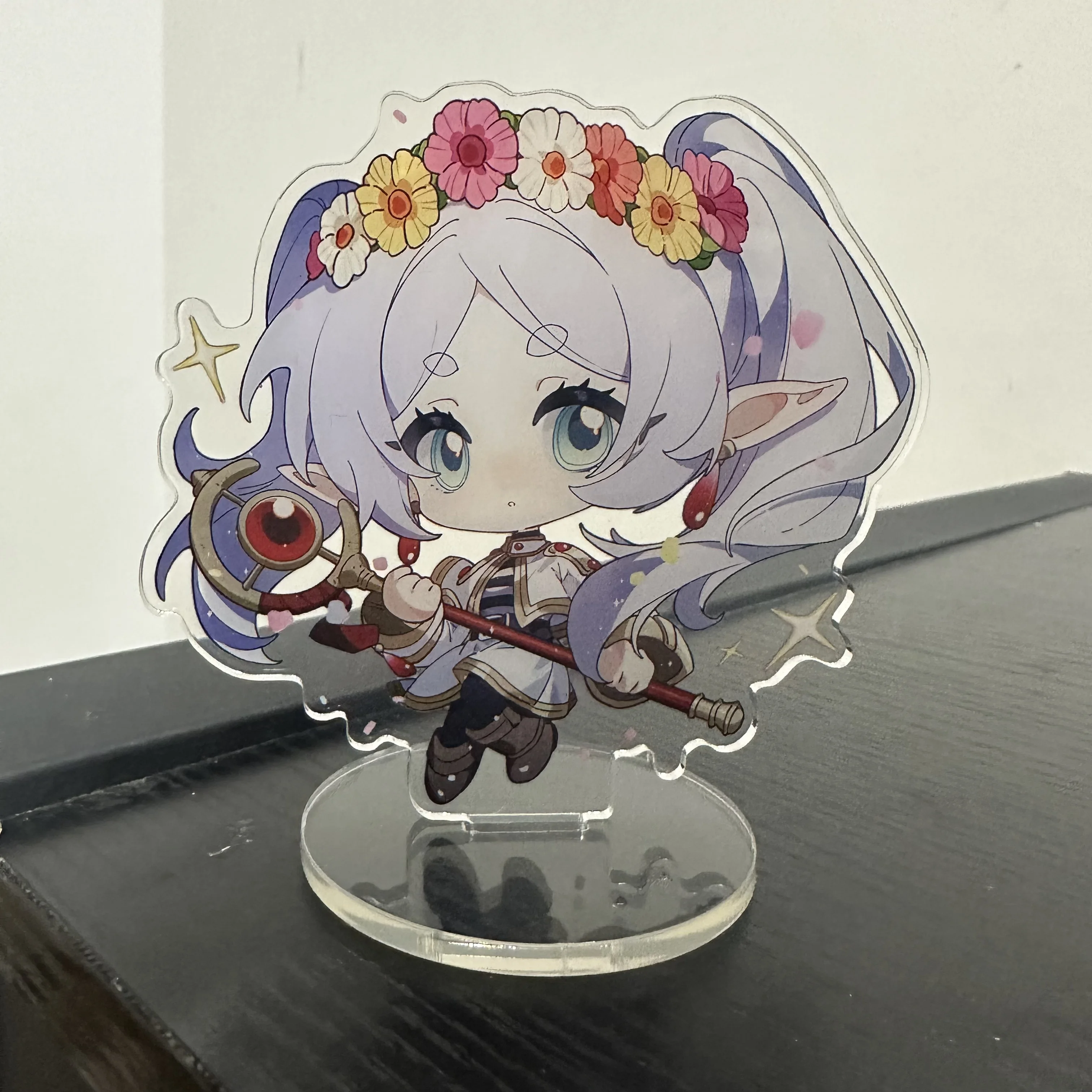 Anime Frieren: Beyond Journey's End Figures Frieren Fern Stark Himmel Cosplay Acrylic Stand Model Plate Desk Decor Standing Sign