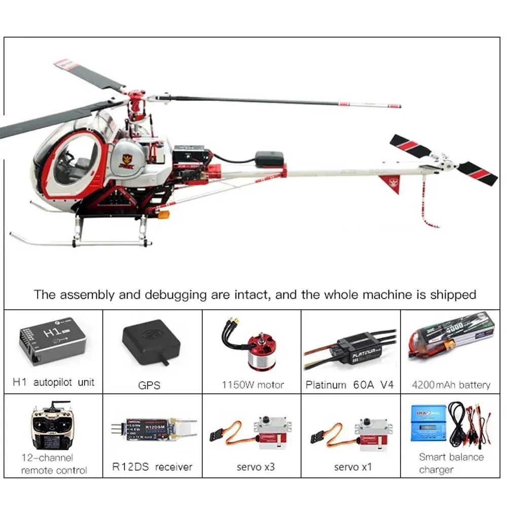 JCZK 300C-PRO helikopter RC metalowa wysoka symulacja samolotu lotniczego 470L samolot z kontrolą lotu H1