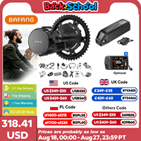 Bafang CAN 48V 500W Motor Brushless Mid Drive eBike Engine BBS02B BBS02 Electric Bicycle Conversion Kits 20Ah Lithium Battery