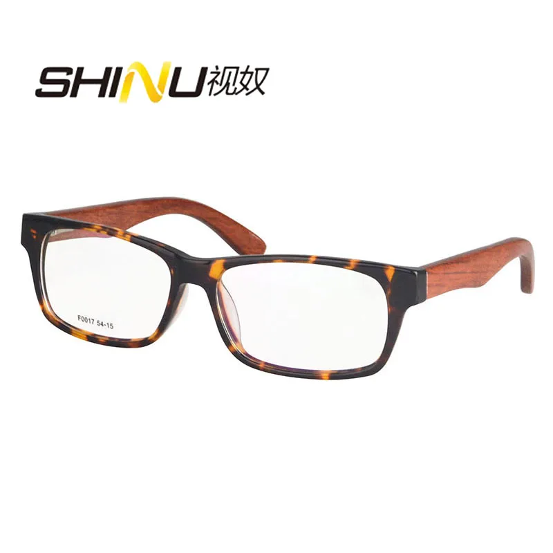 SHINU progressive multifocal reading glasses wood for men multifocal grade glasses near and far prescription multifocal lenses