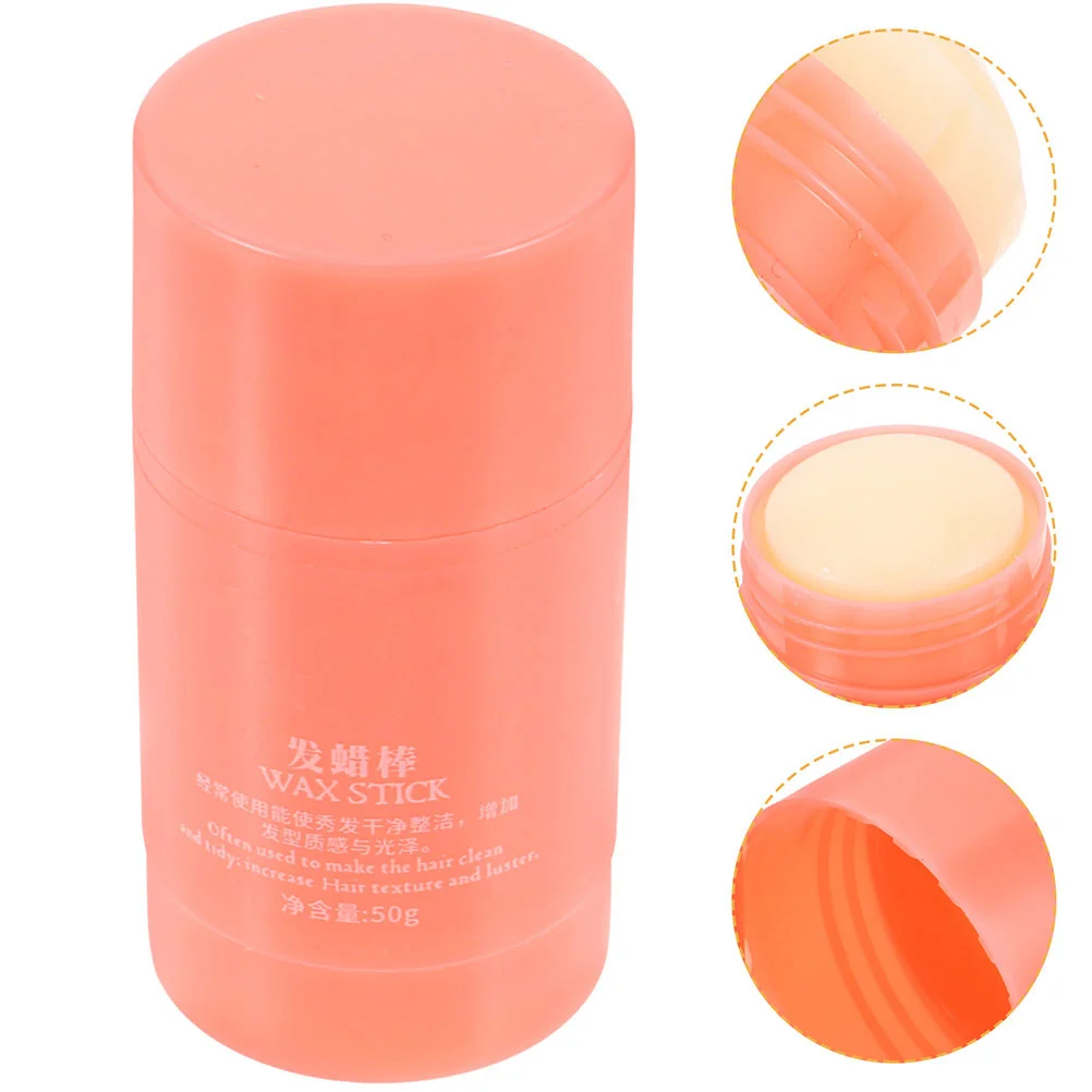 

2Pcs Hair Wax Stick Non-Greasy Styling Wax Anti-Frizz Effective Smooth Out Frizzy Hairs Hair Gel Styling Cream Stick