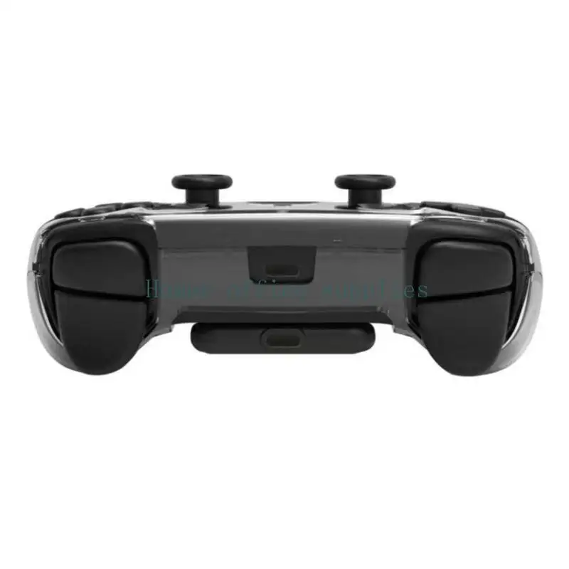 K43B Controller Storage and Carrying Case for Steam Controller 2, Clear Polycarbonate Shell with Flip-Open Structure and