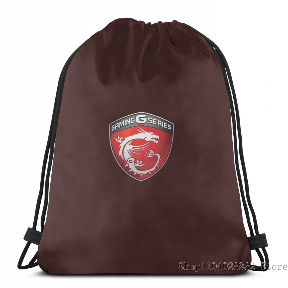 Funny Graphic Print MSI Gaming Logo USB Charge Backpack men School bags Women Tote Bags Travel laptop bag