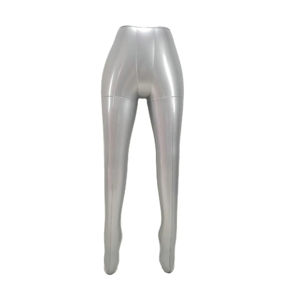 

Inflatable Female Half Body Legs Clothing Display Model PVC Material 113cm for Pants Skirts and Hosiery Presentation