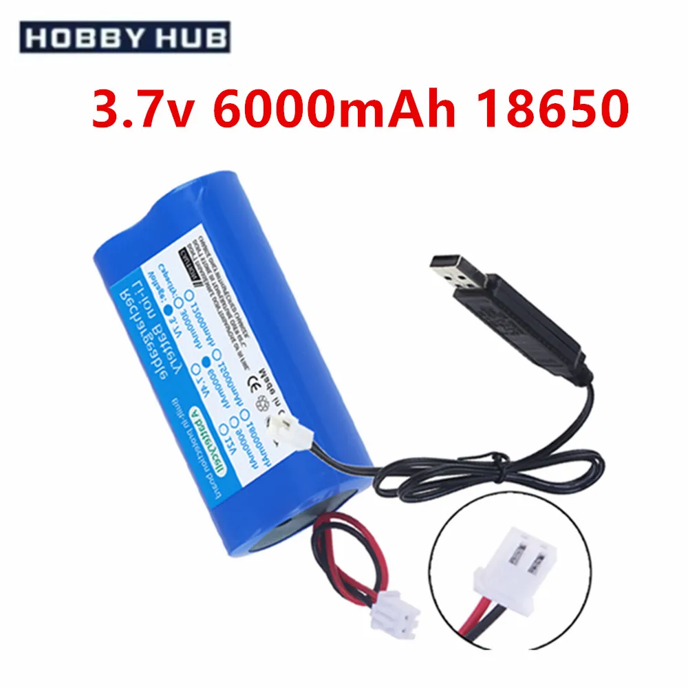 3.7V 18650 6000mah Li-ion Battery for Flashlight, Bluetooth, speaker, Hair Clipper, Led Light, Toy Car 3.7v Rechargeable Battery