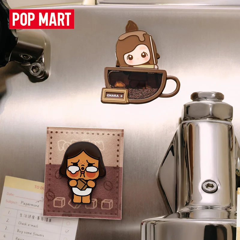 

Genuine Pop Mart Bubble Beans Coffee Factory Series Fridge Magnet Blind Box Home Decoration Gift Mysterious Box Surprise Box Glu