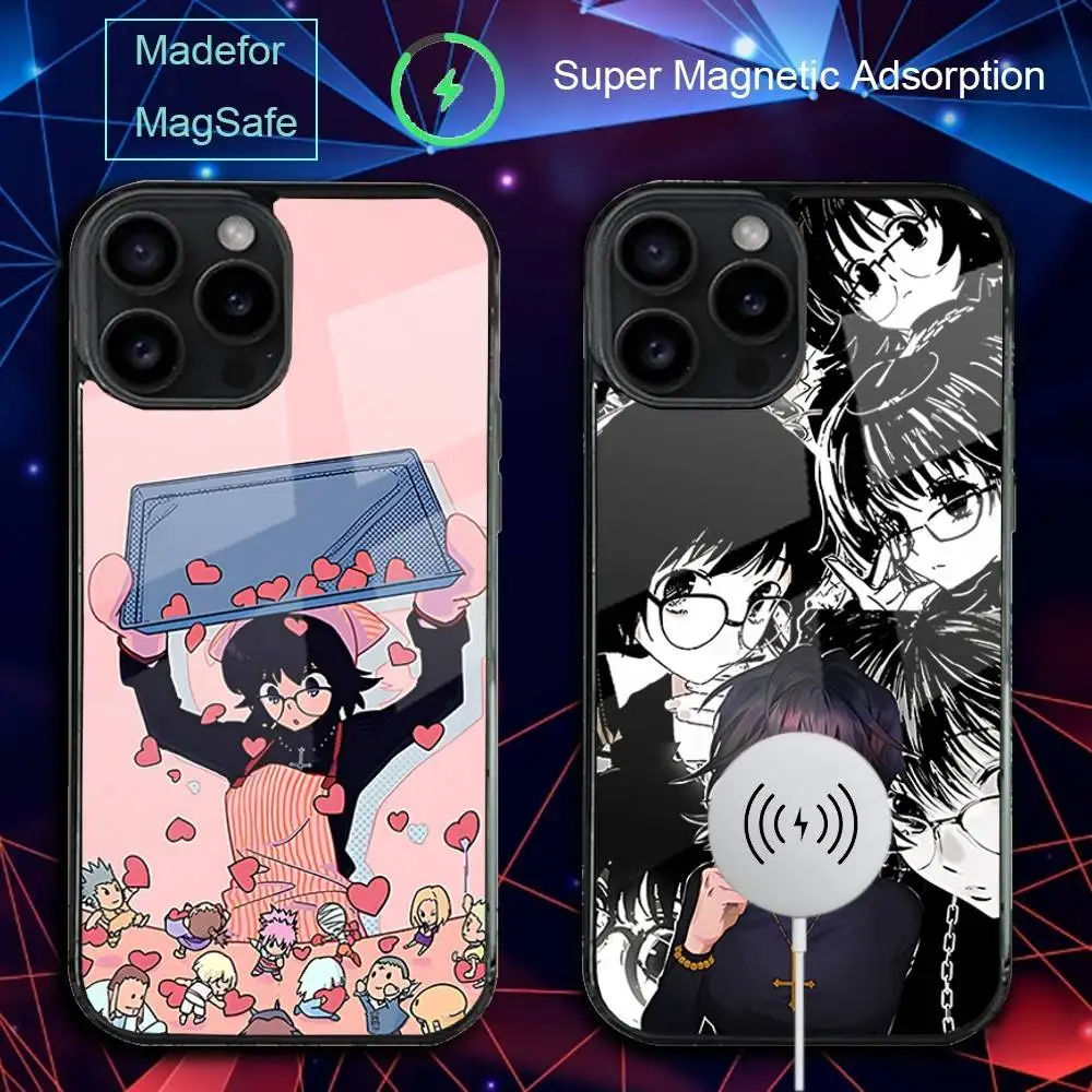 

Shizuku H-Hunter Murasaki Phone Case For iPhone 17,16,15,14,13,12,11,Pro,Max,Plus,Mini,SE4,E Magnetic Magsafe Wireless Charging