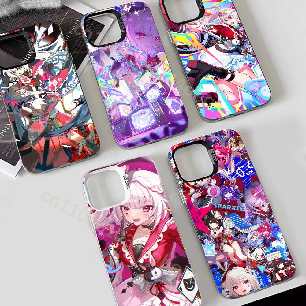 

Sparxie Star Rail Phone Case For iPhone 17,16,15,14,13,12,11,Pro,Max,Plus Soft Black Cover