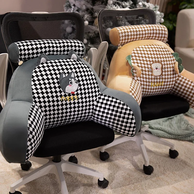 

Подушка для чтения Qianniao из жаккардовой ткани с узором «сетка», мягкая подушка для дивана, для прикроватной тумбочки, для студенческого общежития