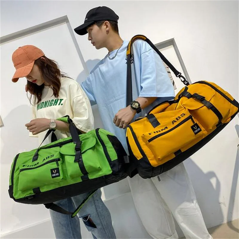 Travel Bag Luggage Handbag Women's Shoulder Bag Large Capacity Waterproof Oxford Good Quality Sport Gym Bag Ladies Crossbody Bag