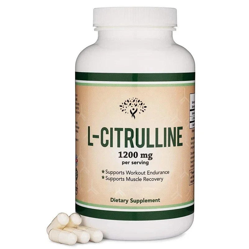 

1200mg Per Serving, 60 Capsules, Monthly Supplement, Nitric Oxide Booster, Muscle Recovery SupplementL-citrulline Capsules