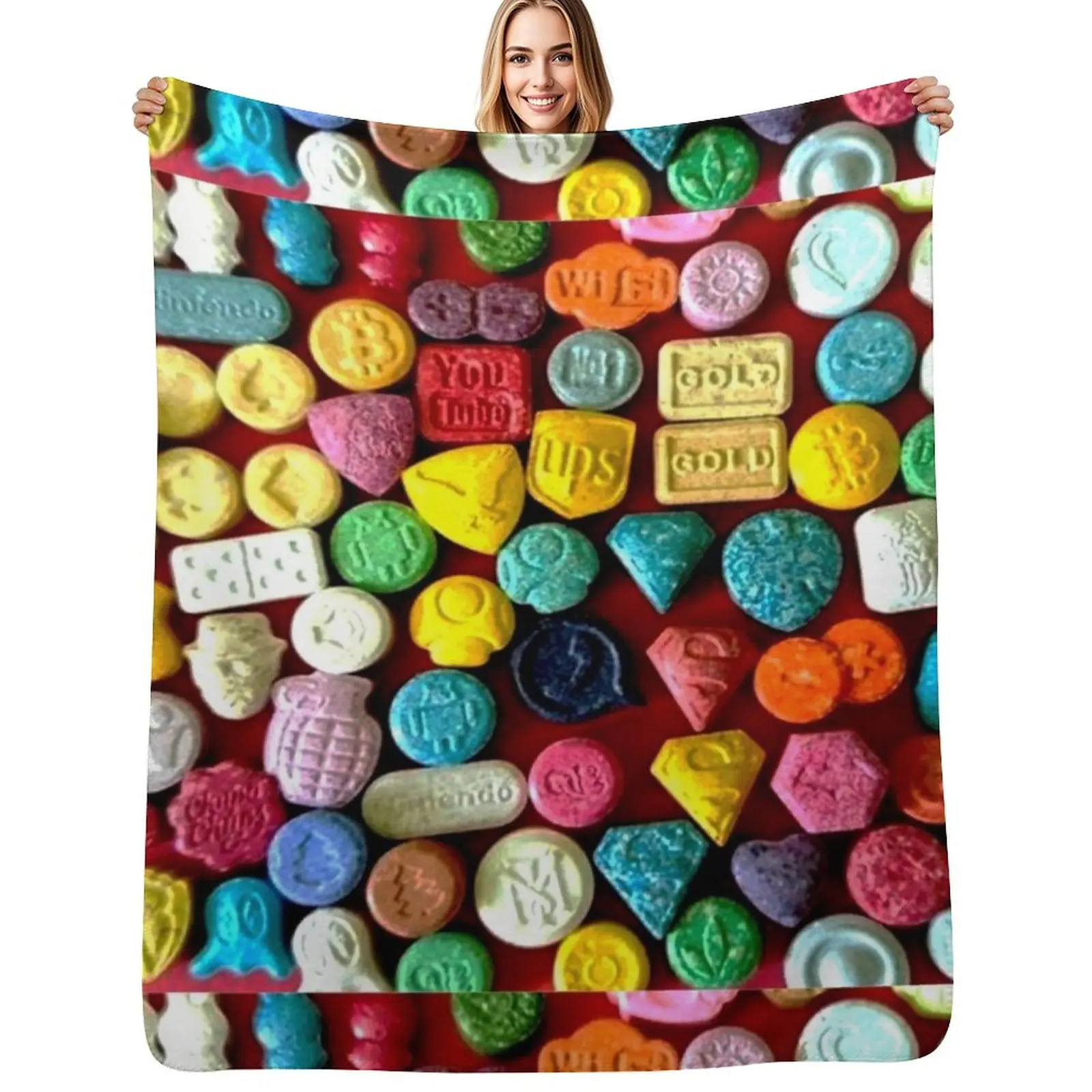 

Ecstacy Throw Blanket Spring Fall Cozy Throw Blanket for Couch
