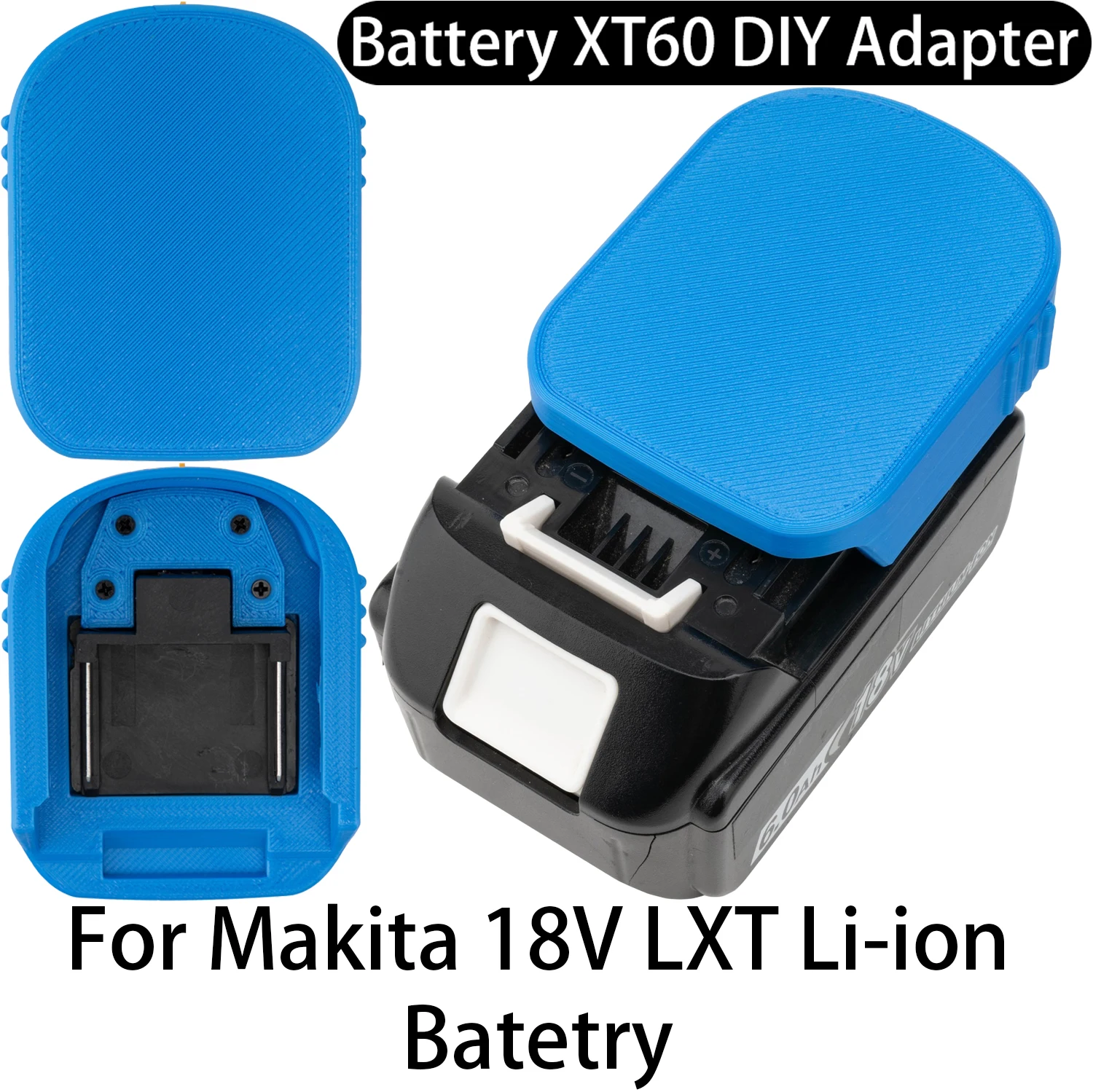 

Battery DIY Adapter XT60 Female Connector For Makita 18V LXT Li-ion Battery Accessory Power Tools Outdoor Power Supply