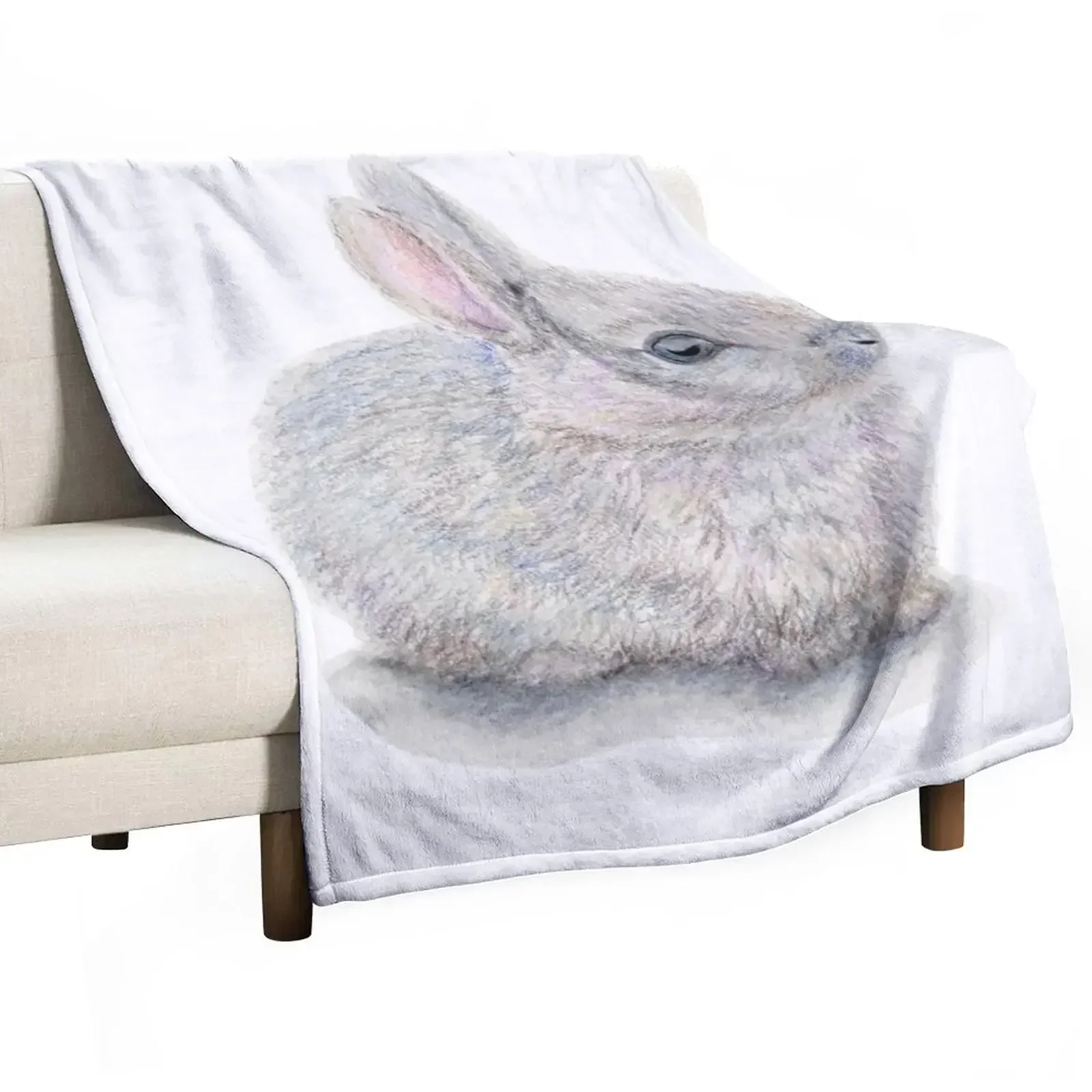 Bob the Bunny Throw Blanket Giant Sofa Bed covers Single Blankets