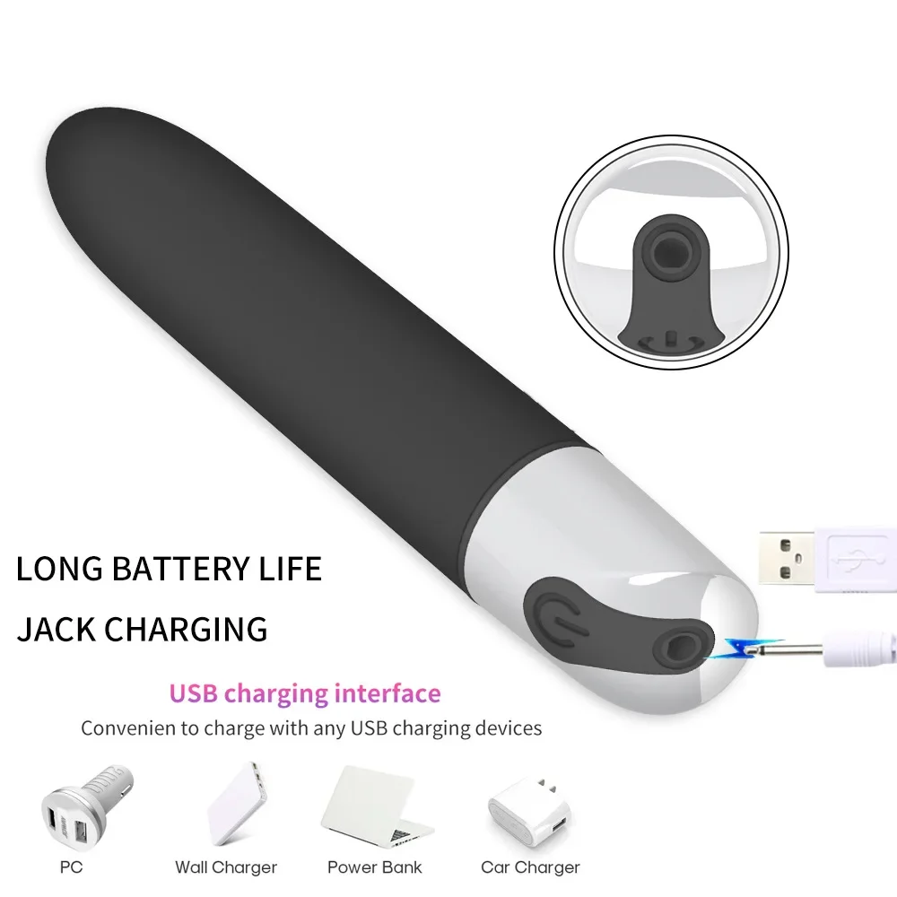 Klitoris stimulator erotischer Vibrator Sexspielzeug laden für Erwachsene USB-Ladung leistungs starke Kugel Vibrator Dildo Sexspielzeug für Frauen anal