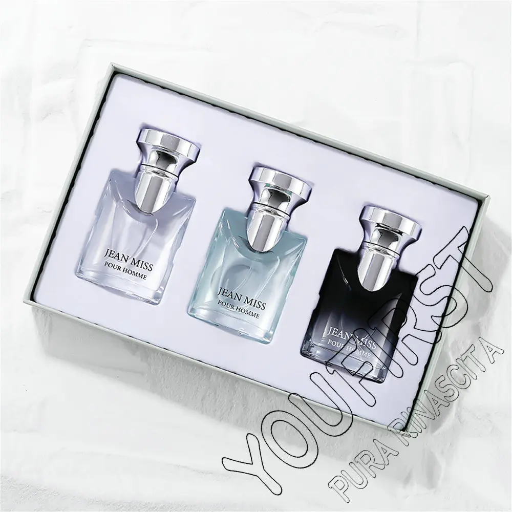 Coffret cadeau de parfum de qualité supérieure pour hommes, parfum de Cologne durable, nouilles masculines, phéromone, Fascination, homme, zones me, 90ml, ensemble de 3 pièces