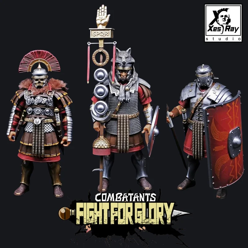 

In Stock XesRay Honor Battle Gladiator 5th Wave Centurion Flagbearer 7-inch Action Figure Model Toys