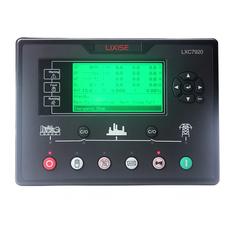 LXC7920 Generator Remote Monitoring Capacitive Oil Level Sensor Generator Controller