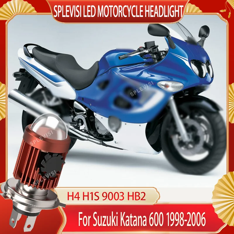 

Ride with Confidence: IP67 Waterproof H4 LED Headlight Bulb For Suzuki Katana 600 1998 1999 2000 2001 2002 2003 2004 2005 2006