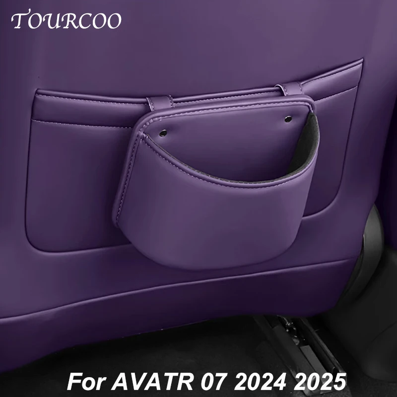 

For AVATR 07 11 12 Car Trash Can Bag Hanging Storage Box Interior Accessories