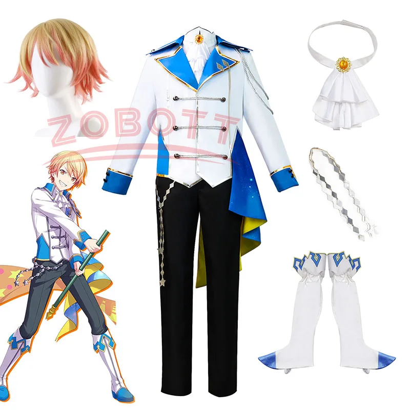 

Halloween Project Sekai Colorful Stage Cosplay Tenma Tsukasa Cosplay Costumes Suit Game Uniforms Carnival Party Coat Shirt Pants