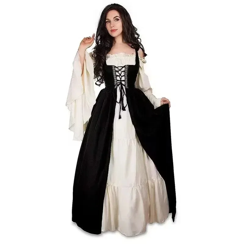 New 2024 European Medieval Renaissance Games Anime Role Playing Fancy Dress Costume Halloween Costumes for Women  Anime Cos