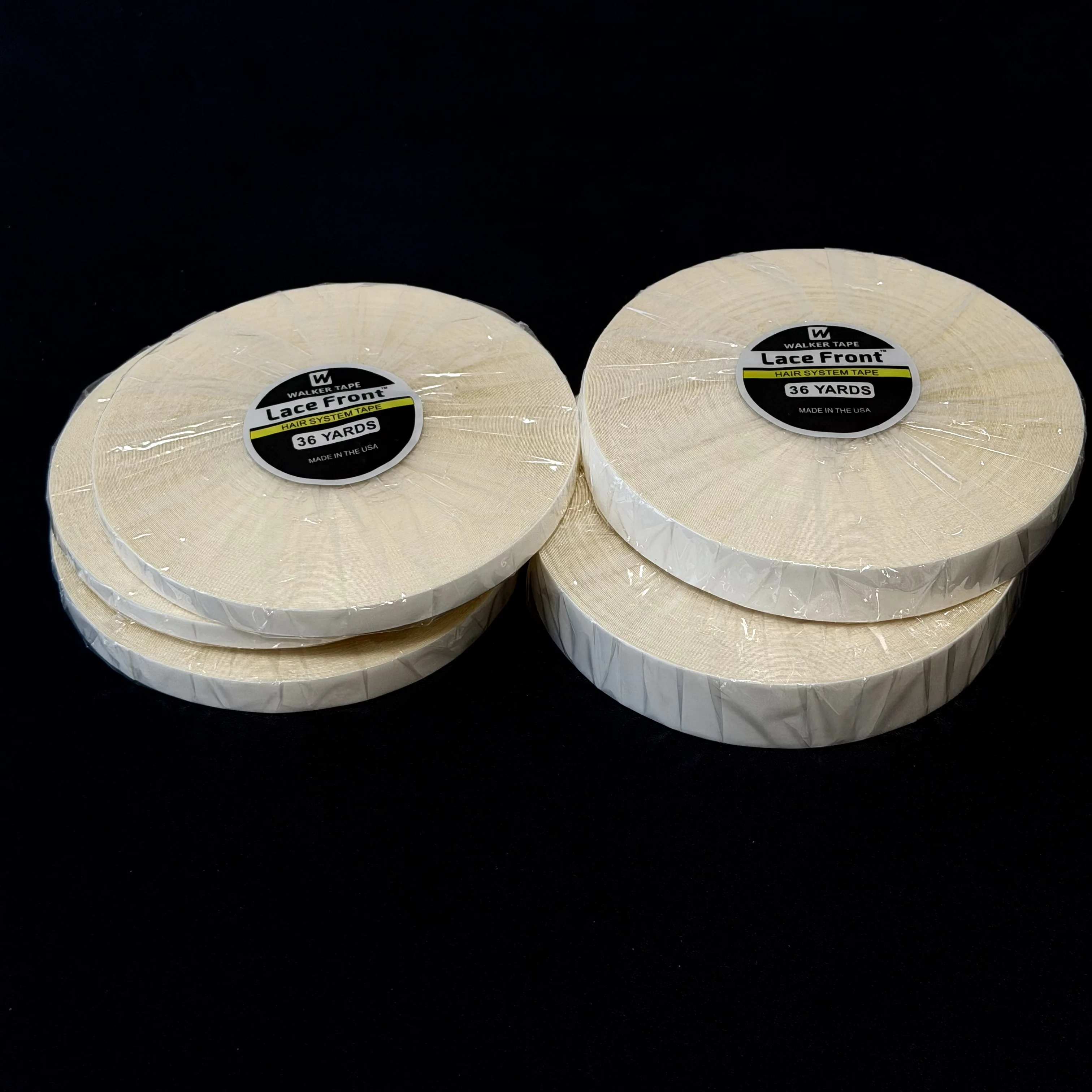 Fita Adesiva Walker Ultra Hold 3/12/36 Jardas, Fita de Adesão Forte para Sistemas Capilares, Perucas de Renda e Toupees
