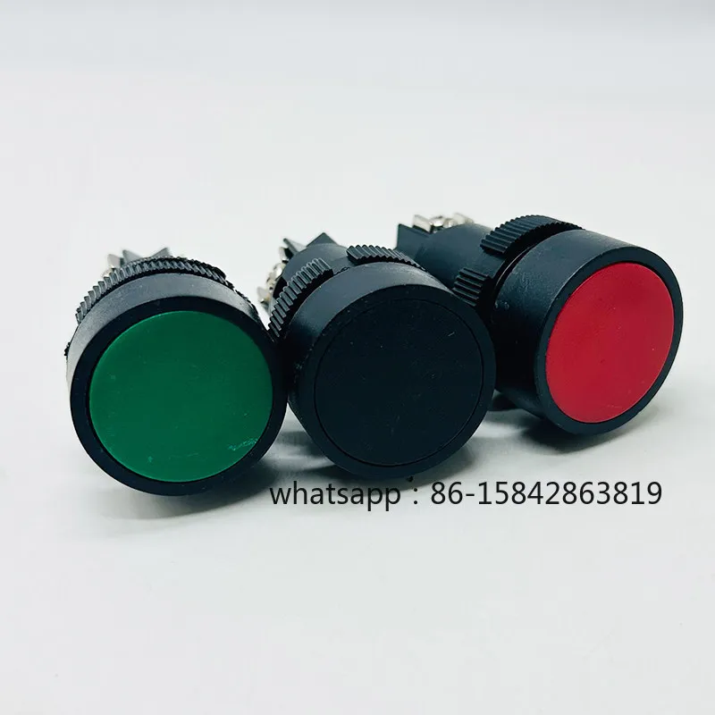 Aperture 22mm push button switch XB2-EA125/135/145 instantaneous automatic, red, green and black (a pack of 10)