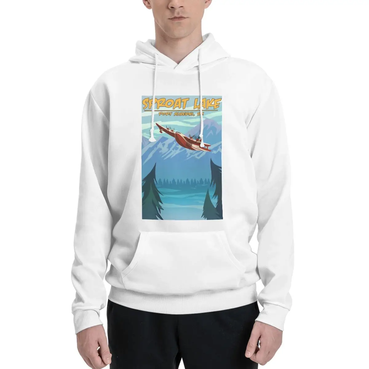 Чоловіча толстовка Spoat Lake Mars Water Bomber Polyester Hoodie Warm Dif Colours Sizes