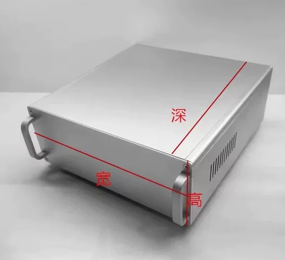 210 Series Luxury All Aluminum Equipment Chassis Metal Heat Dissipation Housing Non-standard Custom Instrument Shell Dustproof