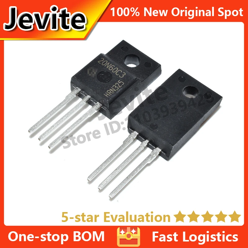 

Jevite 100% New Original electronics Controller 10-50 units/lote SPA20N60C3 TO-220 650V 20.7A MOSFET transistor