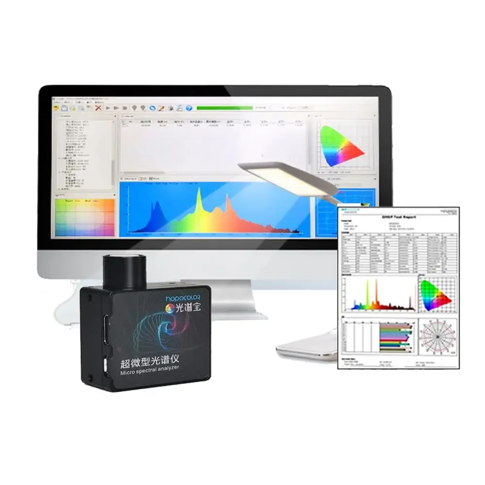 HOPOO HPCS300 Light Spectrum Analyzer Portable Spectrometer