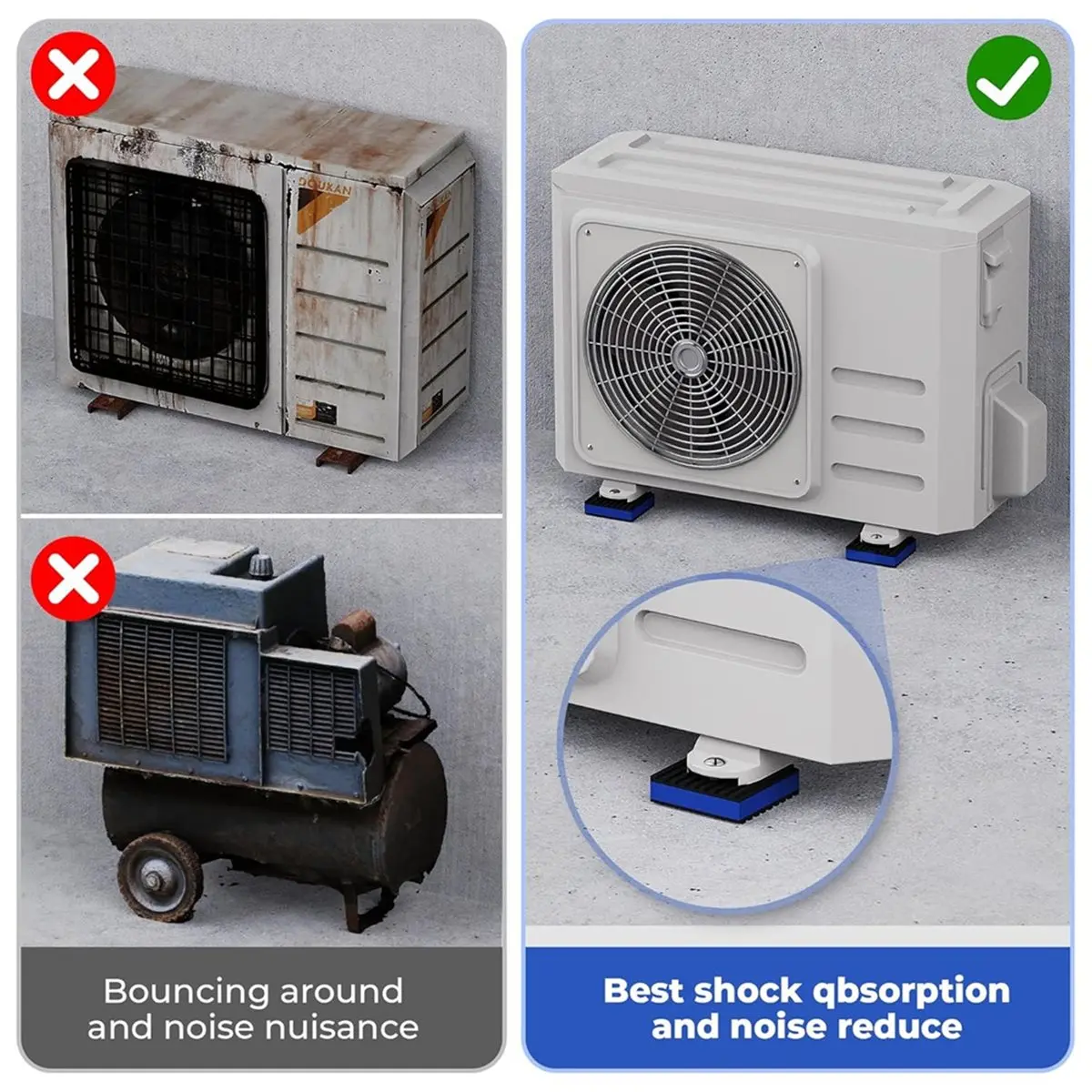 【WSFS】 Anti Vibration Pads, 2