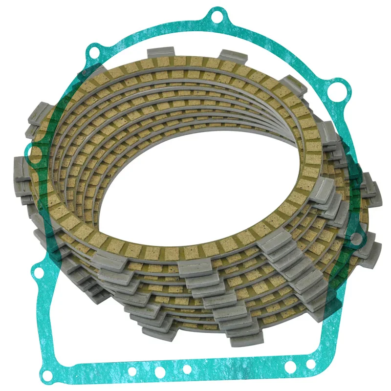 OZOEMPT Motorcycle Clutch Disc Set and Cover Gasket Apply to XVZ12 84-89 XVZ13 86-93 V-MAX1200 85-07