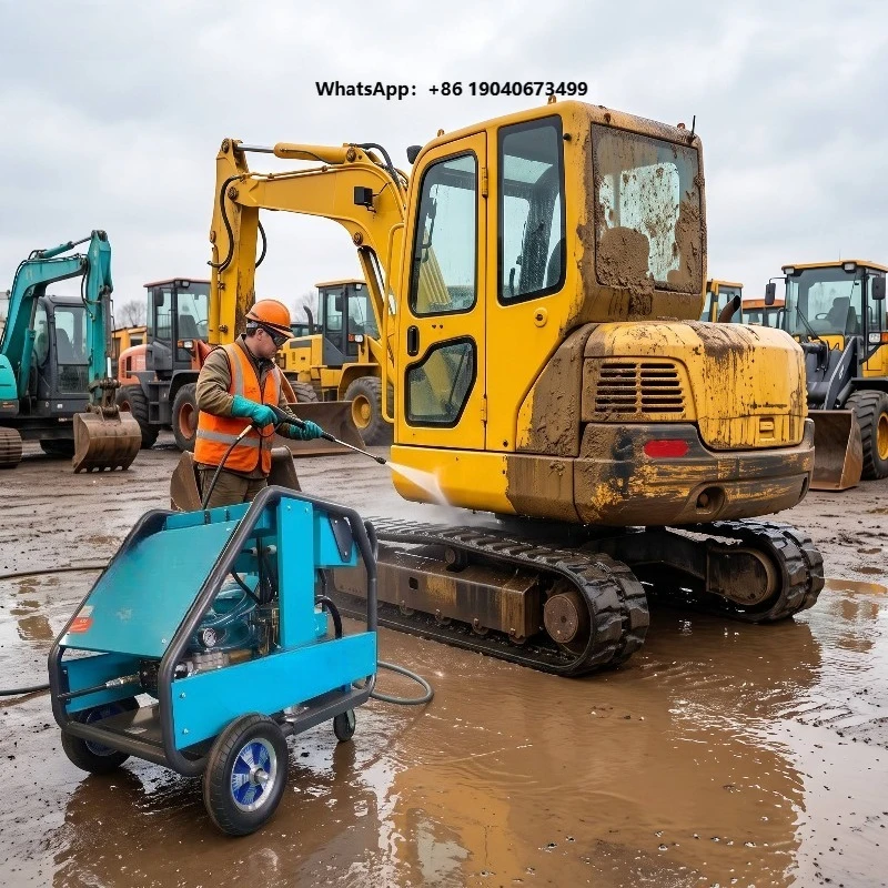 Industrial High Pressure Washer 500 Bar 7250 PSI Stubborn Stain Oil Grease Removal Machine Deep Cleaning Heavy Duty FWX