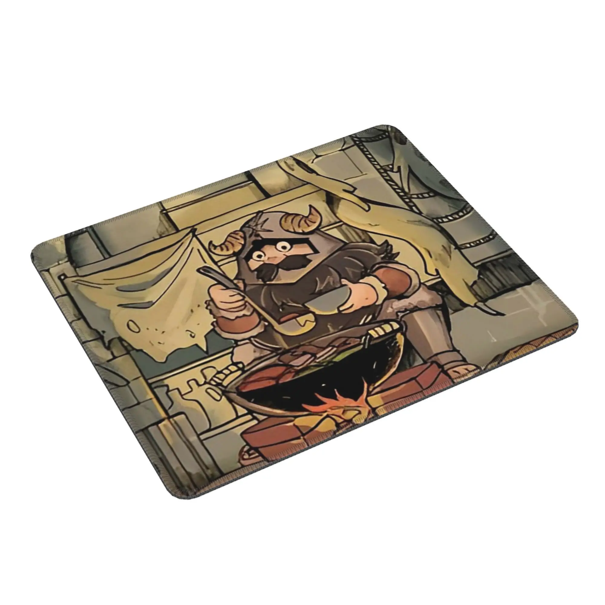 Dungeon Meshi   Delicious In Dungeon - Senshi Cooking Mouse Pad Computer Keyboard Mouse Mat Gaming PC Laptop Desk Mat